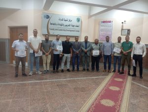 المركز يختتم برنامجه التدريبي عن التحليل الاحصائي في البحث العلمي للسادة المدرسين المساعدين والمعيدين بكليات الجامعة المختلفة